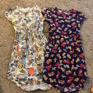 Lularoe nwot dresses kids size 10